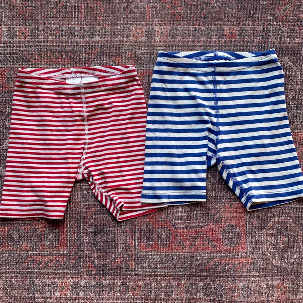 Gently Worn Hanna Andersson Kids Bike Shorts Size 100cm